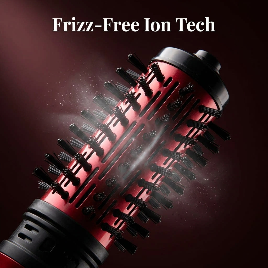 Objemová kefa na fénovanie - 3v1 nástroj pre kadernícke výsledky doma