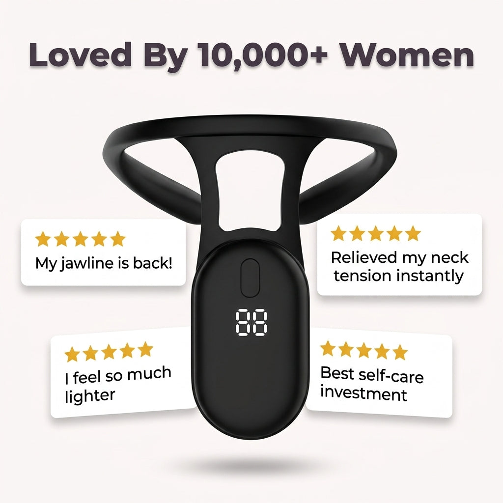 Ultrasonic Therapy Device - Tension Relief Without Complicated Routines