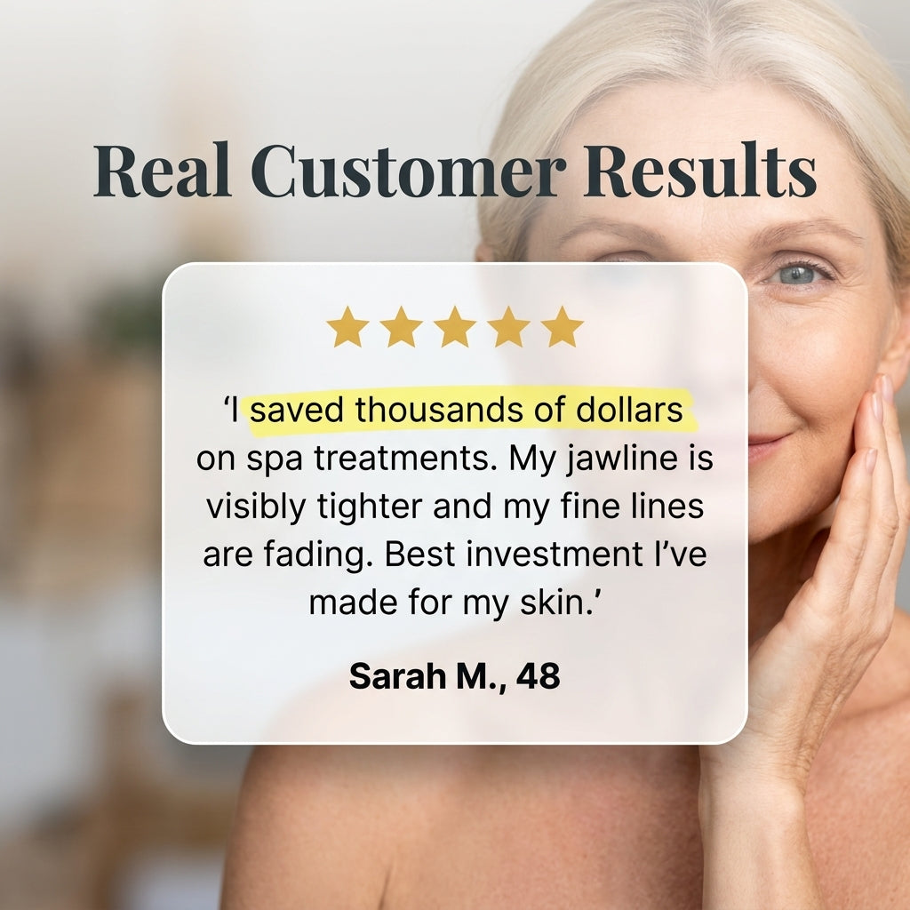 Facial Skin Tightening Device - Firmer Skin Without Expensive Treatments