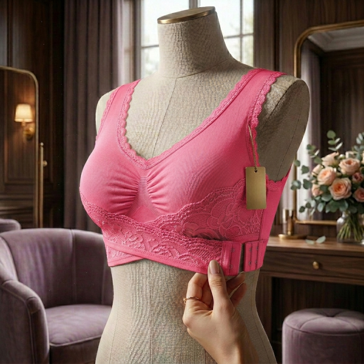 Wire-Free Comfort Bra - All day lift without shoulder pressure