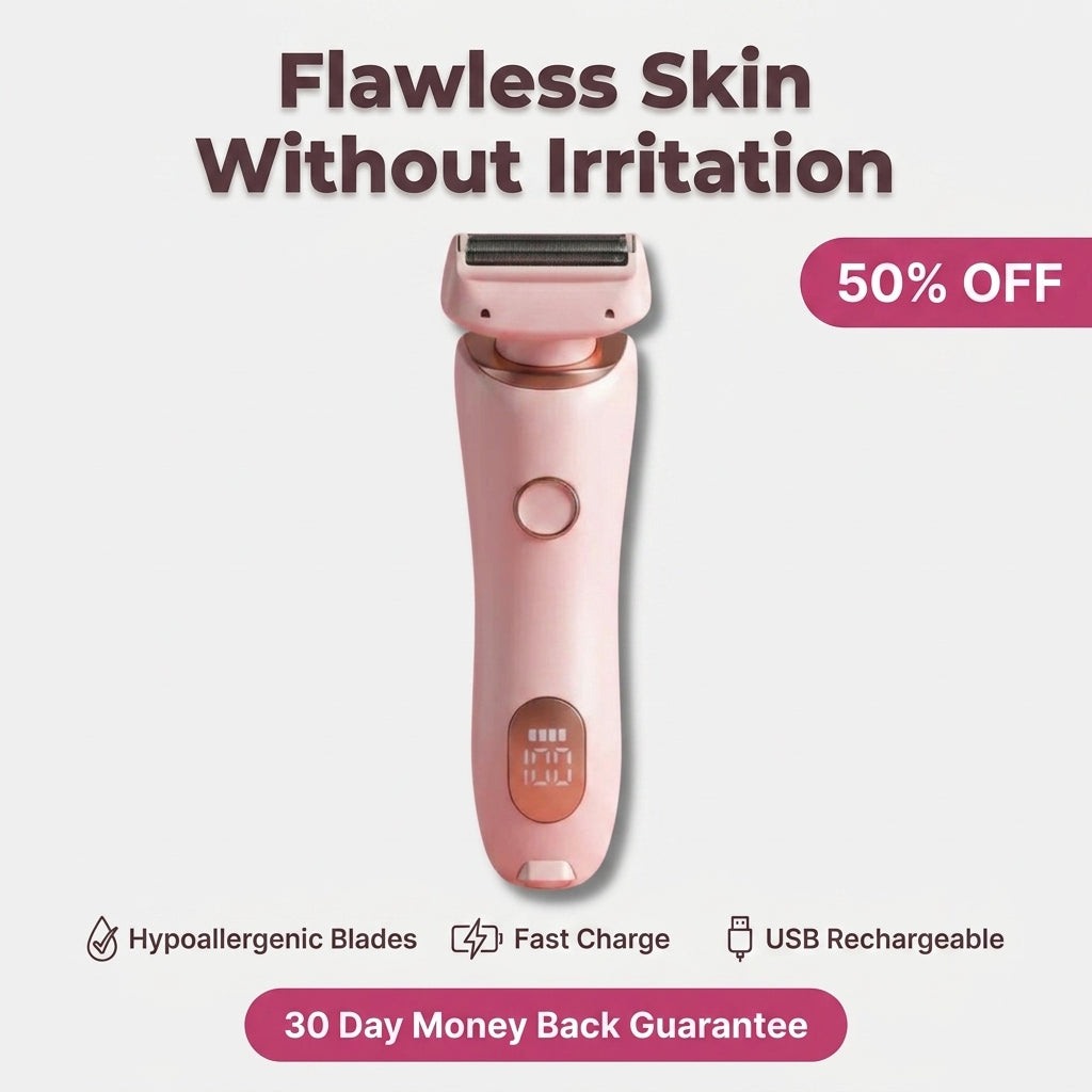 Electric Hair Removal Device - Smooth Skin Without Cuts From Shaving