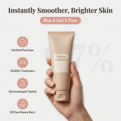Exfoliační peelingový gel – hladká a zářivá pleť bez drsného tření