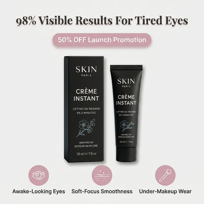 Instant Eye Cream — Visibly Smooths Dark Circles, Puffiness & Fine Lines