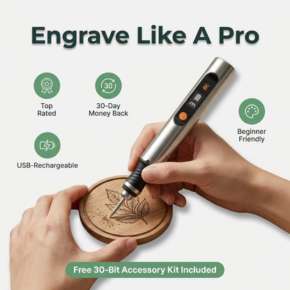 Electric Engraving Pen - Personalize Gifts Without Complex Tools