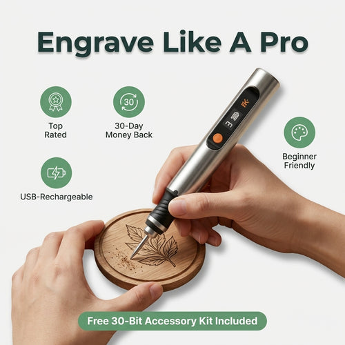 Electric Engraving Pen - Personalize Gifts Without Complex Tools