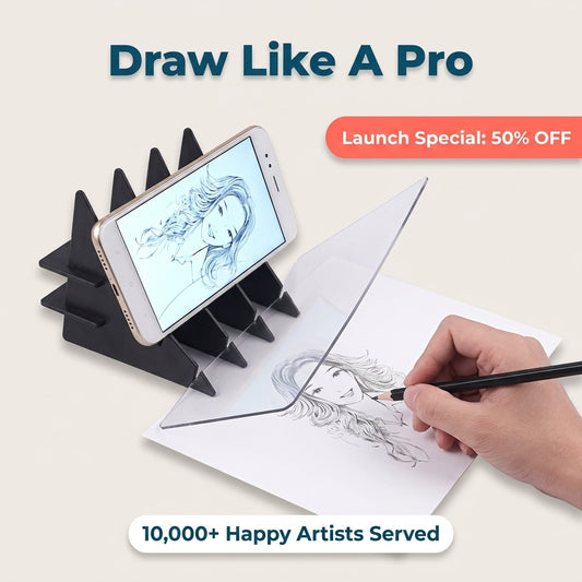 Image Reflection Drawing Board — Turn Any Photo Into Easy Traceable Art