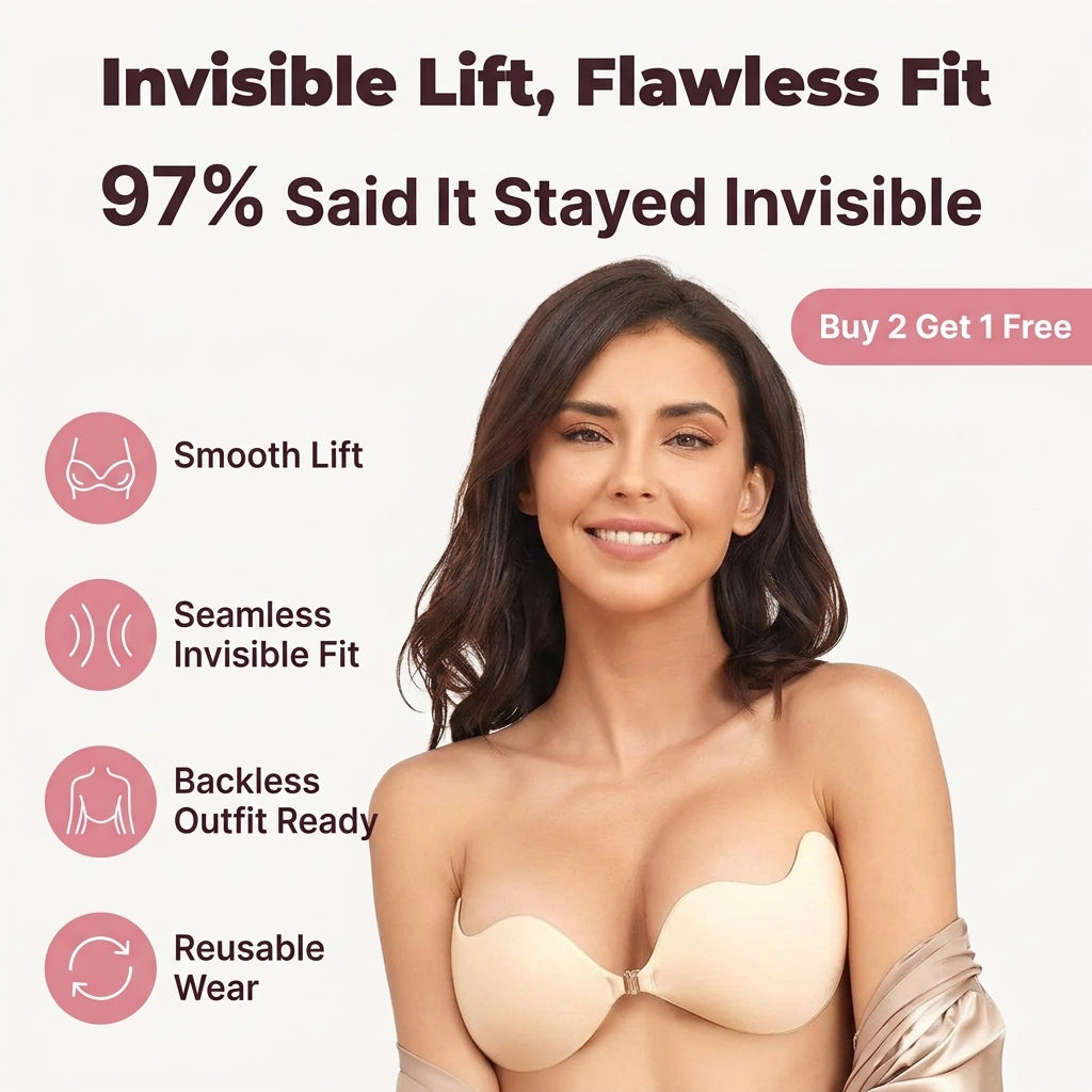 Push-up samolepicí vložky do podprsenky – okamžité zvednutí bez ramínek a kostic