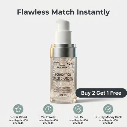 Color Adjusting Liquid Foundation - Lightweight formula for an even complexion