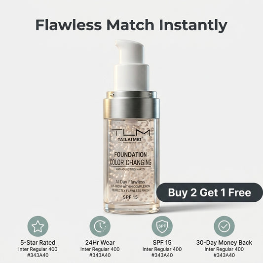 Color Adjusting Liquid Foundation - Lightweight formula for an even complexion