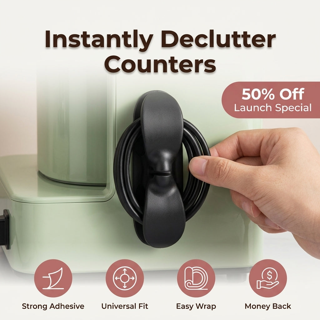 Appliance Cord Organizer — Tidy Spaces Without Tangled Cables