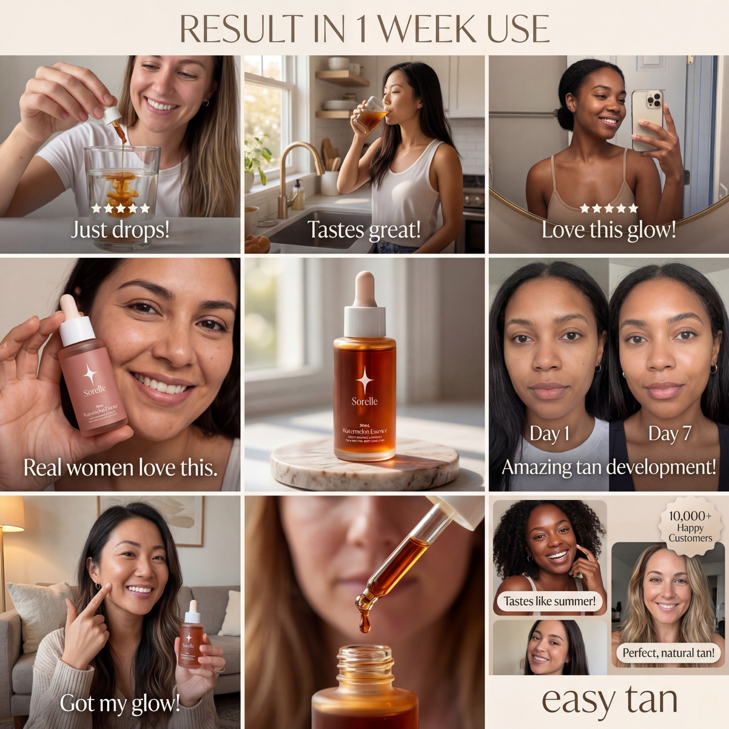 Kvapky na opaľovanie – Prírodné žiarenie pokožky bez poškodenia slnkom