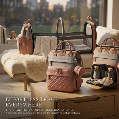 Sac à Langer - Un Endroit Organisé et Sûr pour Bébé Partout