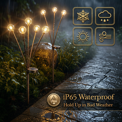 Solárne záhradné svetlá - Záhradné svetlo bez nepríjemného osvetlenia