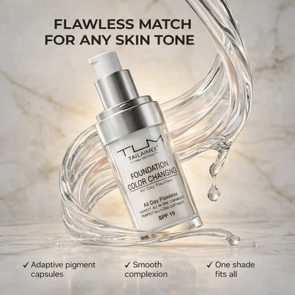 Fondotinta Correttore di Colore - Uniforma l'Incarnato Senza Indovinare la Tonalità