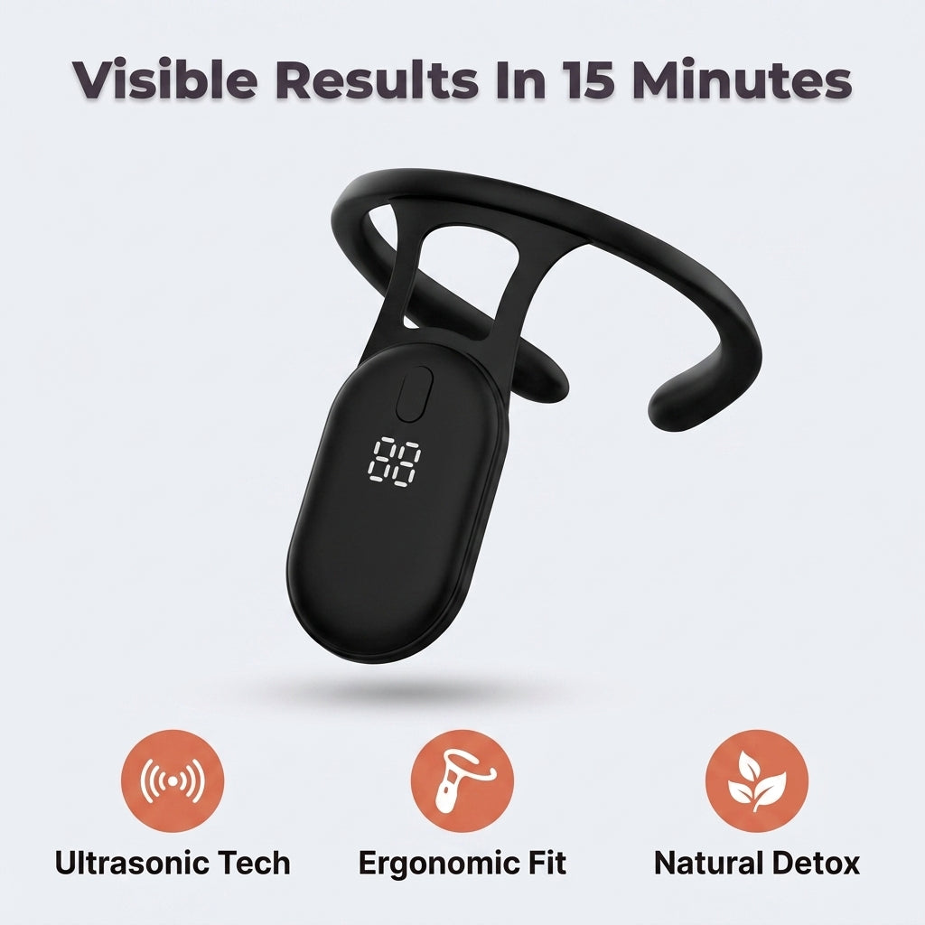 Ultrasonic Therapy Device - Tension Relief Without Complicated Routines