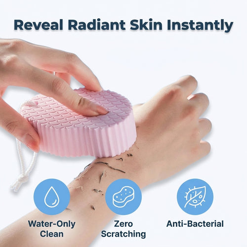 Exfoliating Sponge - Smooth Skin Without Harsh Scrubbing