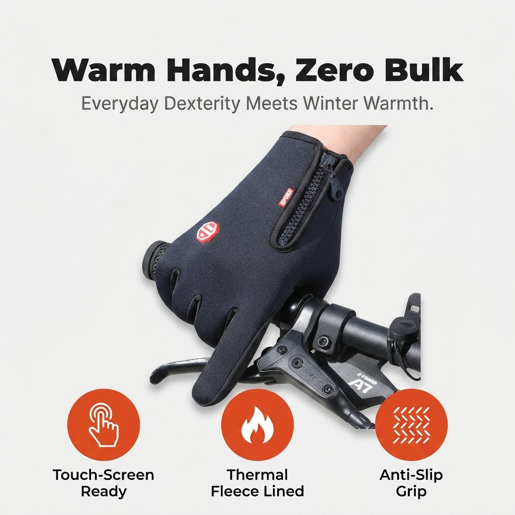 Water-Repellen - Keep Your Hands Warm Without Bulky Layers