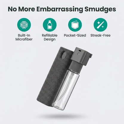 Portable Screen Cleaner - Clear Screens Without Carrying Wipes