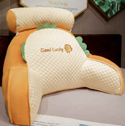 Back & Neck Comfort Pillow — Cloud-Like Support For Bed, Sofa & Floor Relaxation