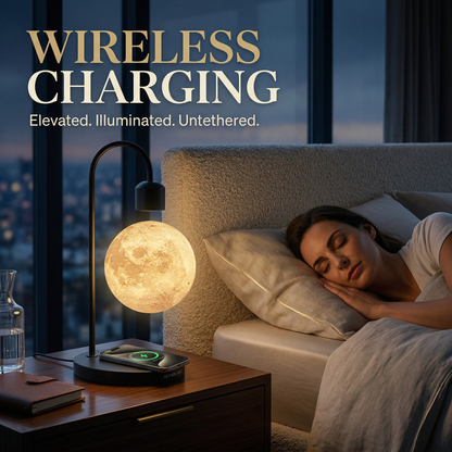 Lampada Luna - Notte Rilassante Senza Luci Ingombranti