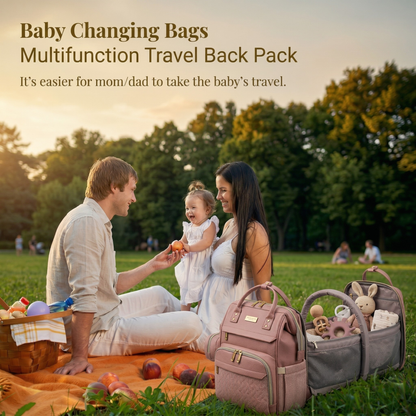 Sac à Langer - Un Endroit Organisé et Sûr pour Bébé Partout