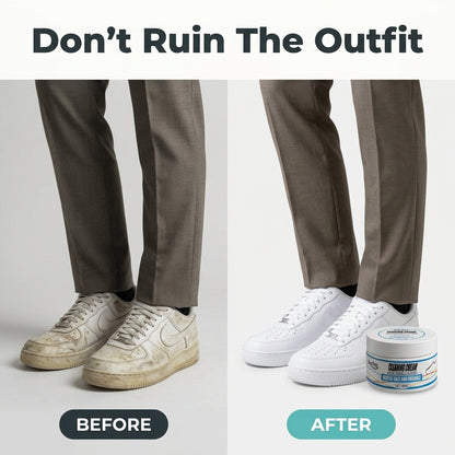 Gel Premium para Limpeza de Calçado — Deixa os Sapatos Sujos com Aspeto de Novos