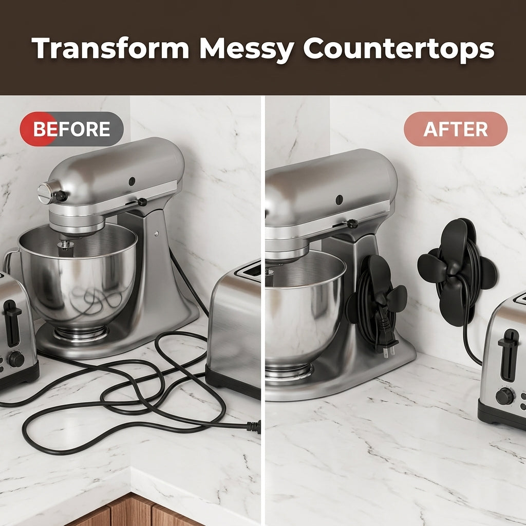 Appliance Cord Organizer — Tidy Spaces Without Tangled Cables