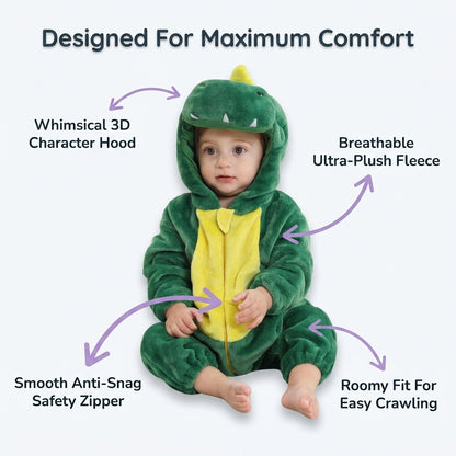 Tuta Mostro per Bambini - Comfort Accogliente per Tutto il Giorno