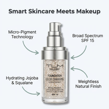Color Adjusting Liquid Foundation - Lightweight formula for an even complexion