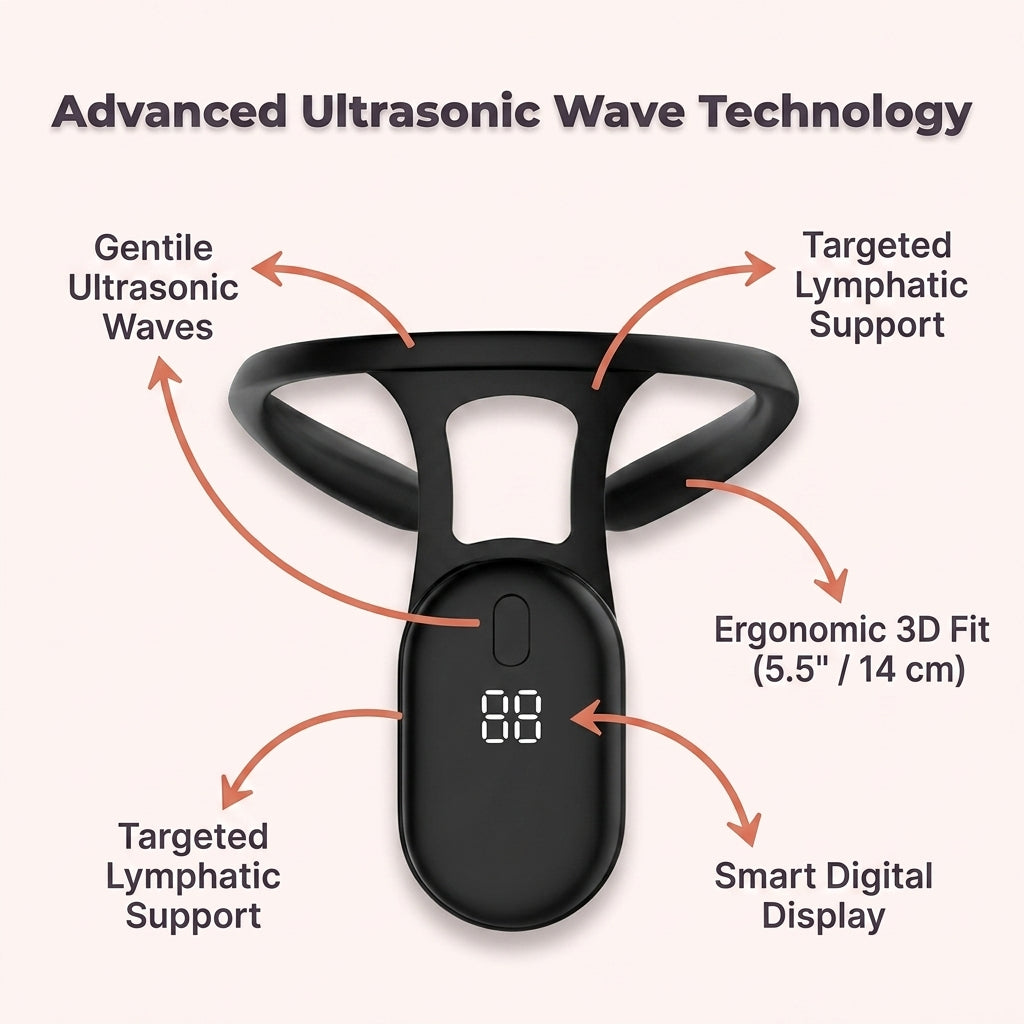 Ultrasonic Therapy Device - Tension Relief Without Complicated Routines