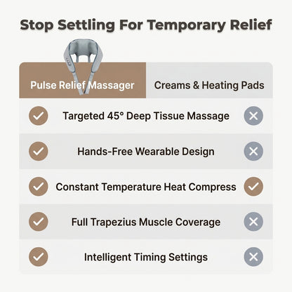 Pulse Massager - Muscle Relaxation Without Constant Tension