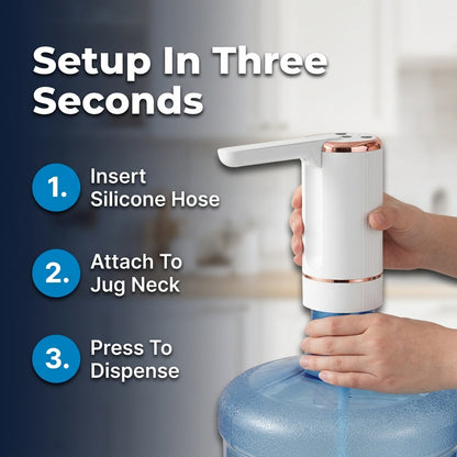 Automatic Water Bottle Pump — Easy Dispensing Without Heavy Lifting