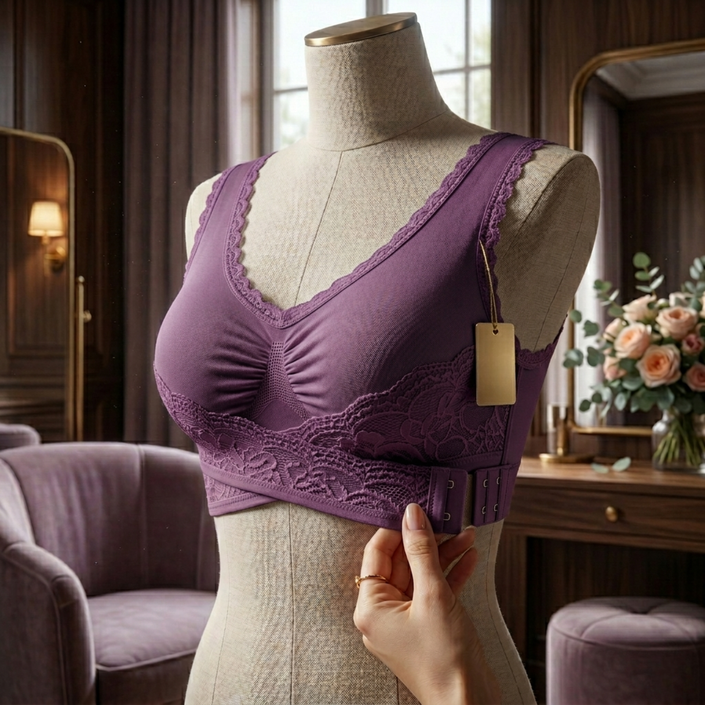 Komfortstøtte-bh - Løft hele dagen uden skulderpres