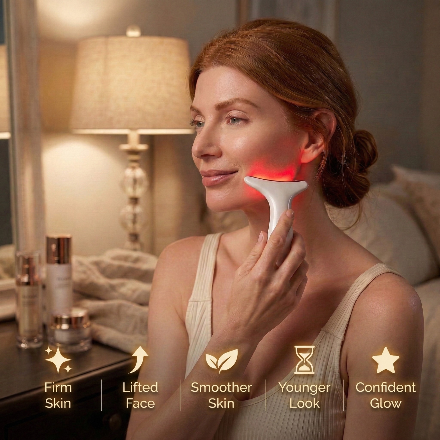 Dispositivo per il Lifting Facciale - Ama di Nuovo il Tuo Riflesso Senza Trattamenti Costosi