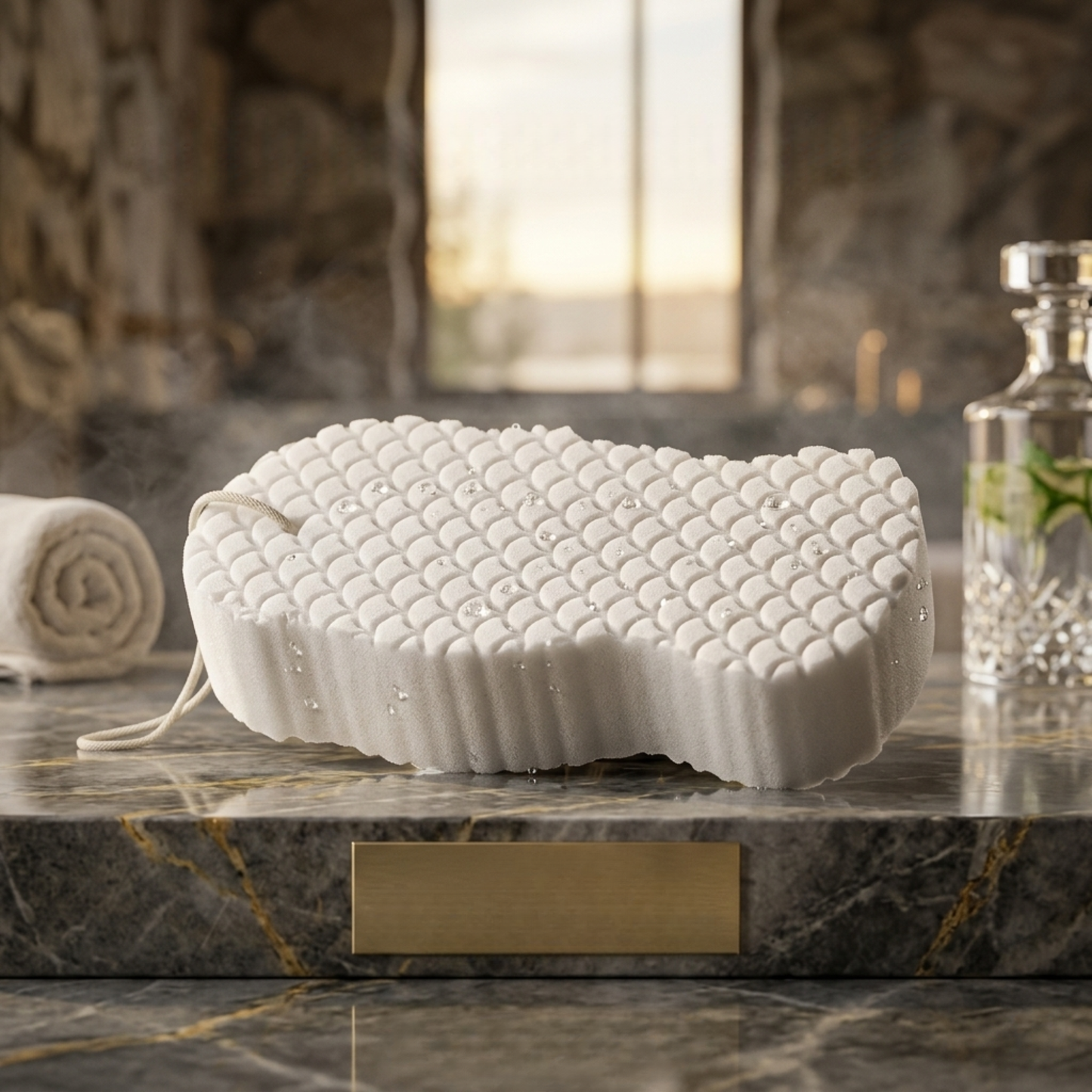 Exfoliating Sponge - Smooth Skin Without Harsh Scrubbing