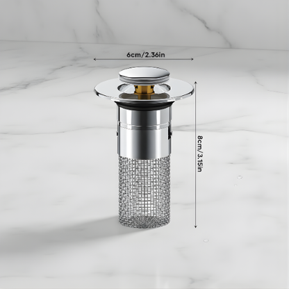 Zátka s filtrem do dřezu - Bezstarostné čištění bez neustálých ucpání odpadu