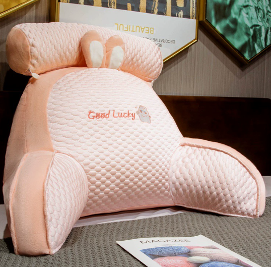 Back & Neck Comfort Pillow — Cloud-Like Support For Bed, Sofa & Floor Relaxation