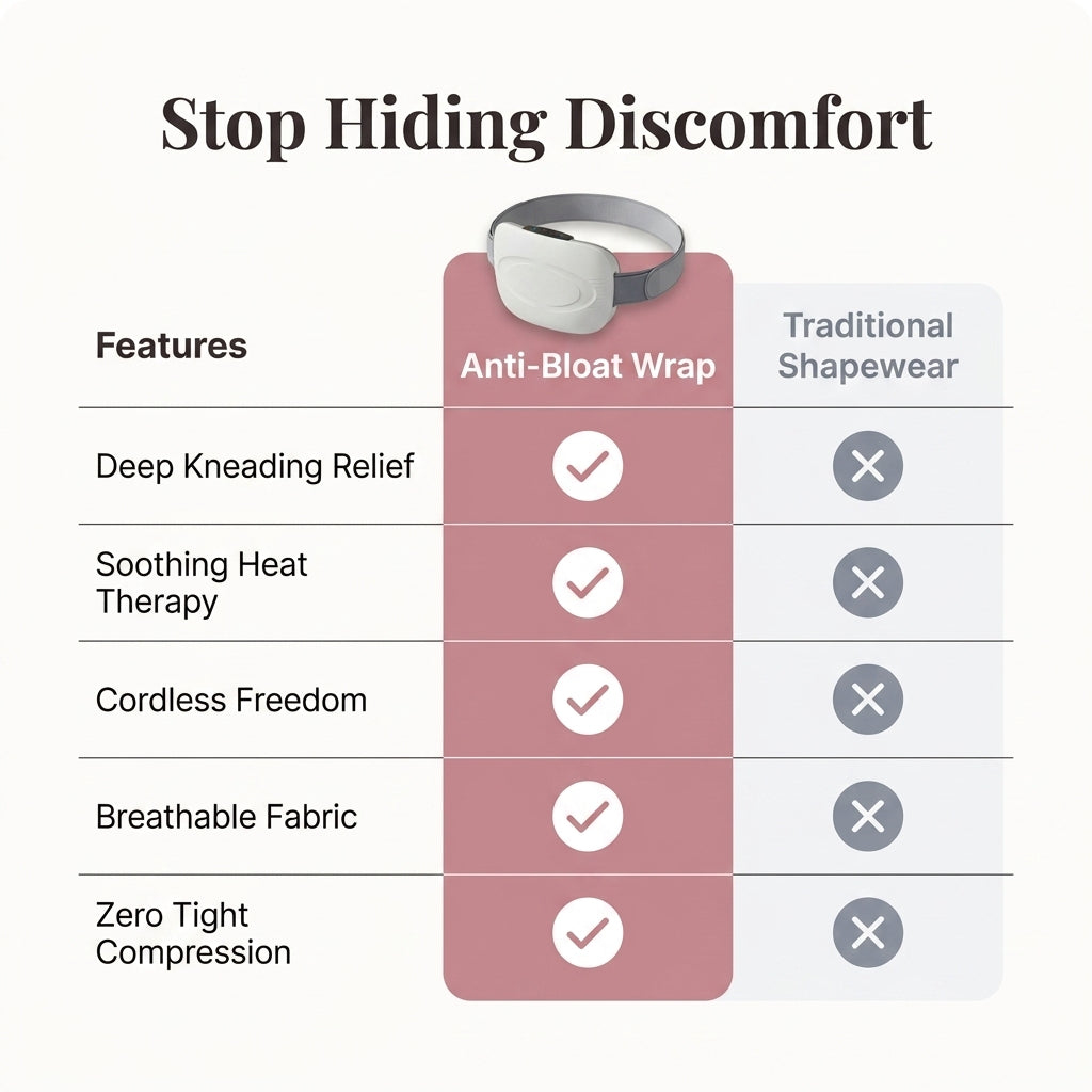 Masážní pás na břicho – pohodlí břicha bez těsného stahování