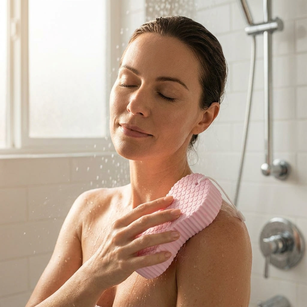 Exfoliating Sponge - Smooth Skin Without Harsh Scrubbing