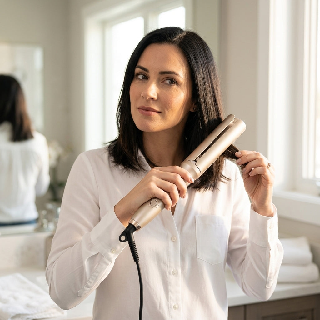 Lumivelle Piastra e Arricciacapelli 2-in-1