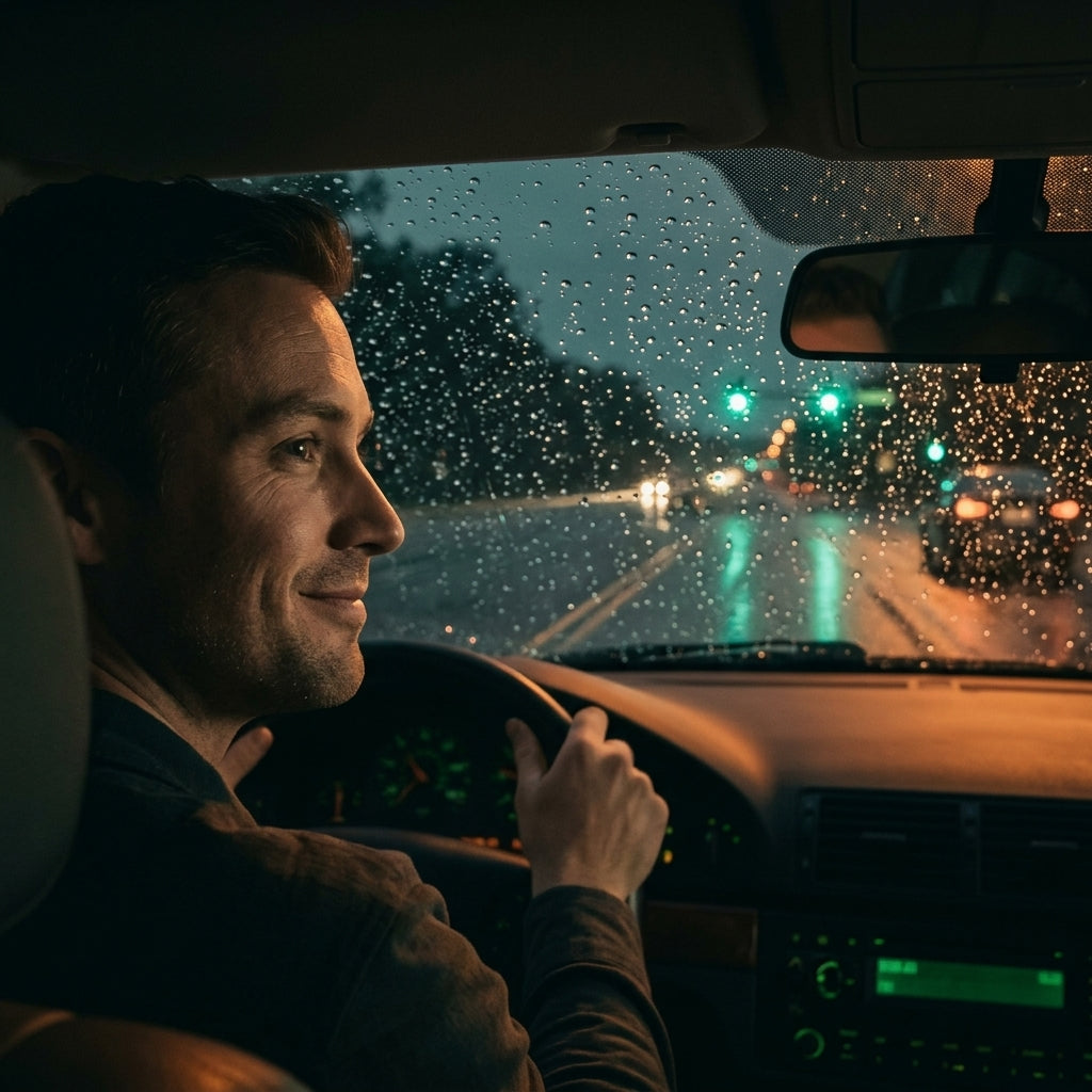 Car Glass Restoring Polish - Clear Visibility Without Windshield Haze
