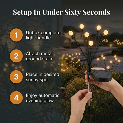 Luci da Giardino Lucciola - Crea un’atmosfera calda e tranquilla nel tuo cortile