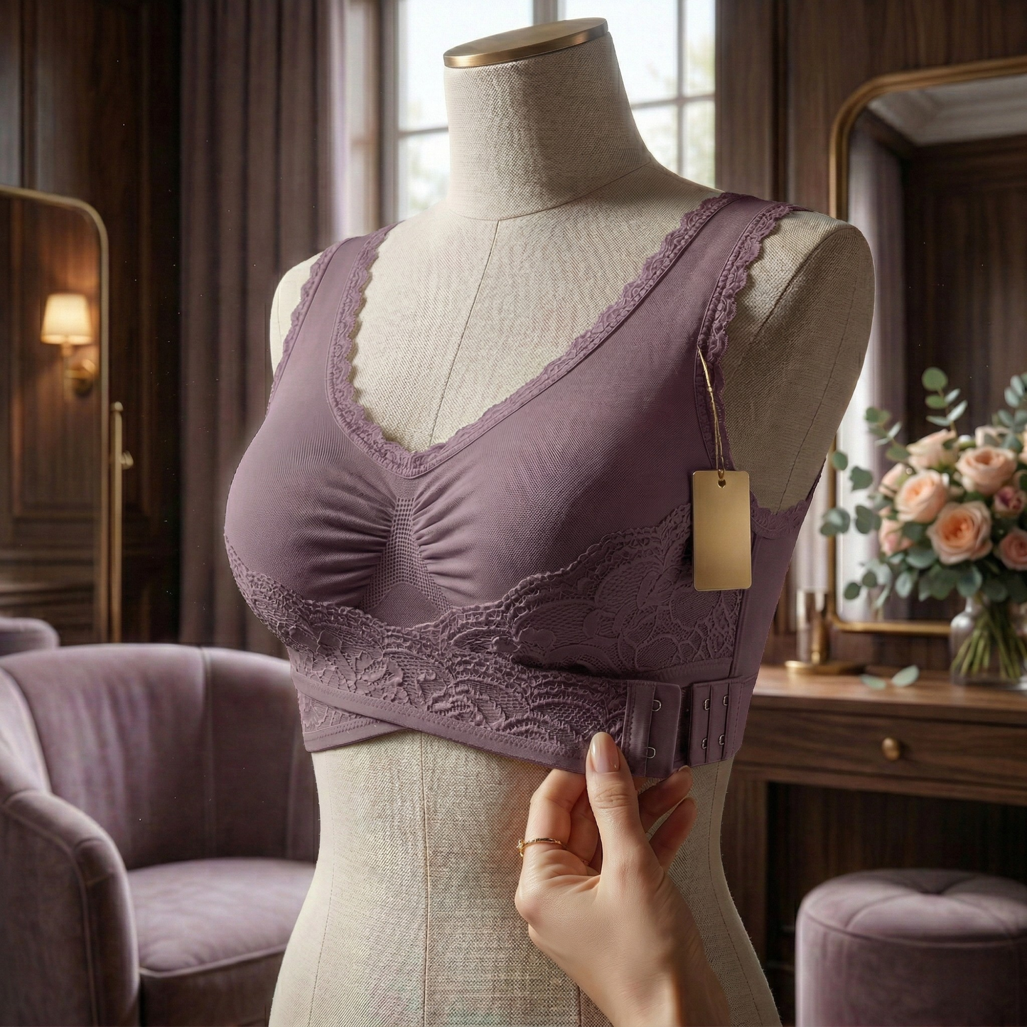 Komfortstøtte-bh - Løft hele dagen uden skulderpres