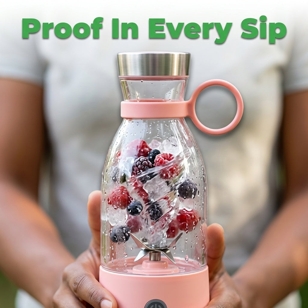Přenosný mixér na smoothie — Čerstvé nápoje připravené kdekoli během několika sekund