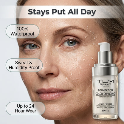 Color Adjusting Liquid Foundation - Lightweight formula for an even complexion