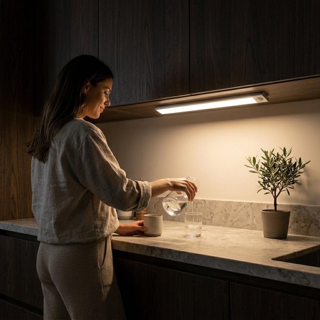 Bewegungsmelder-Lichtleiste – Freihändige automatische Beleuchtung für jeden Raum