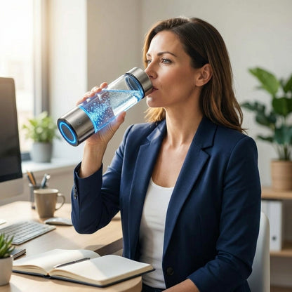 PureAqua™ - Advanced Electrolysis Bottle for Consistent Hydration