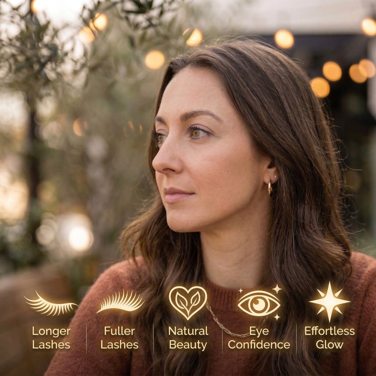 Sérum na růst řas - Husté přirozené řasy bez prodlužování