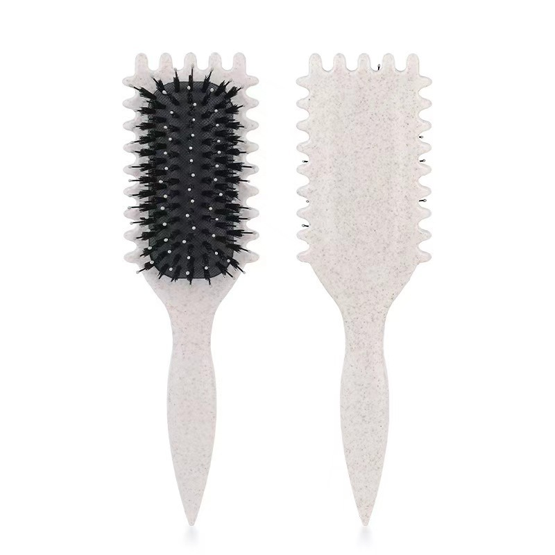 Anti-Frizz Curl Styling Brush — Defines Curls Without Frizz Or Pulling