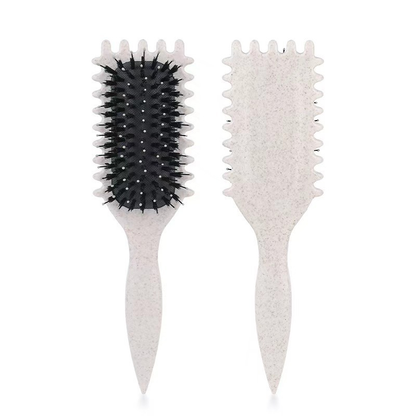 Anti-Frizz Curl Styling Brush — Defines Curls Without Frizz Or Pulling